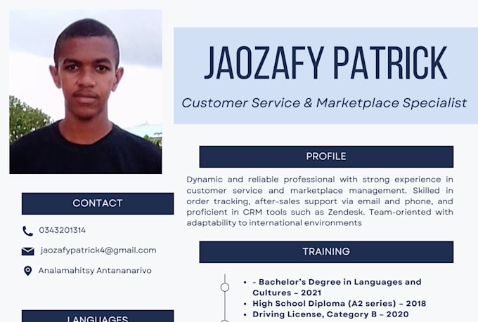 be your bilingual customer service agent